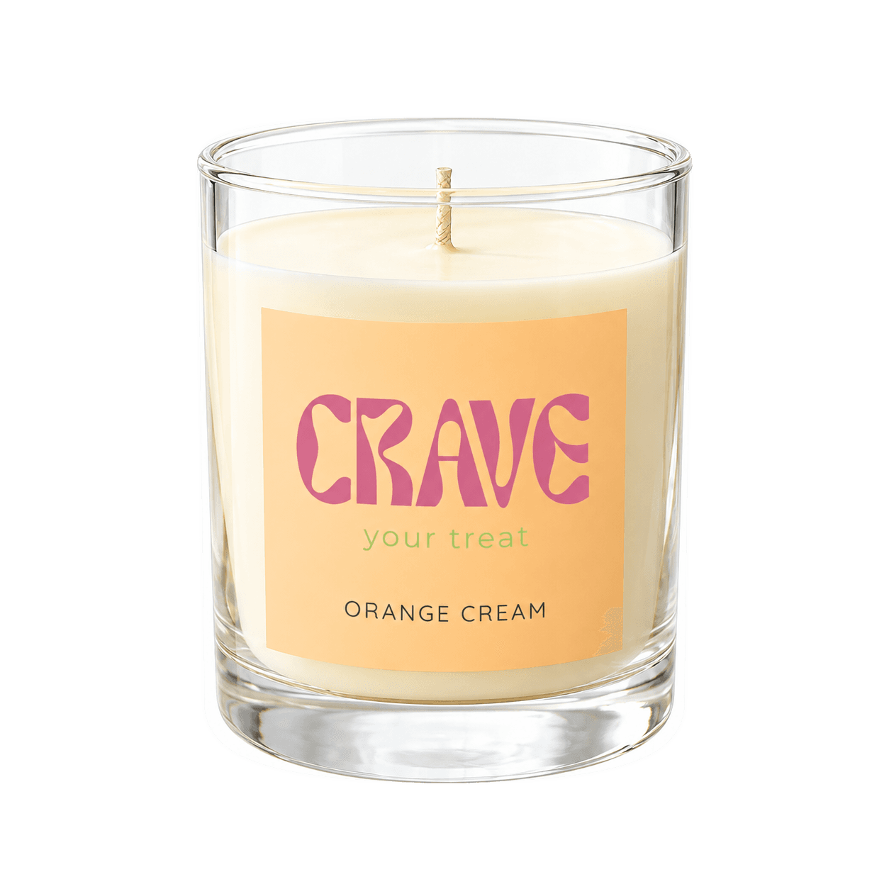 Orange Cream — основно изображение на свещта